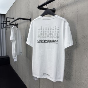 Chrome Hearts 안개꽃 십자화 티셔츠