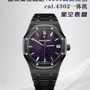 APS 공장｜4302 무브먼트｜41mm｜오데마피게 로열 오크 15500 풀 세라믹