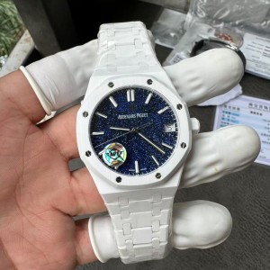 APS 공장｜4302 무브먼트｜41mm｜오데마피게 로열 오크 15500 풀 세라믹