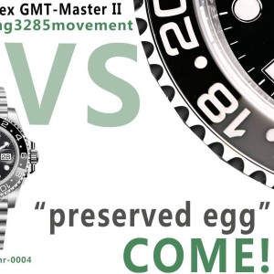 VS 40mm 3285 롤렉스 GMT-마스터 2 126710GRNR