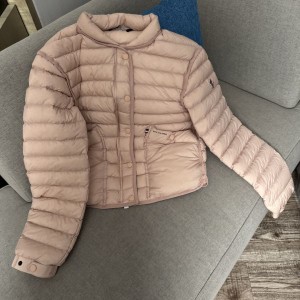 그레노블 로고 퀼팅 패딩