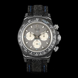 DIW｜4801｜40mm｜롤렉스 카본 파이버 커스텀 데이토나